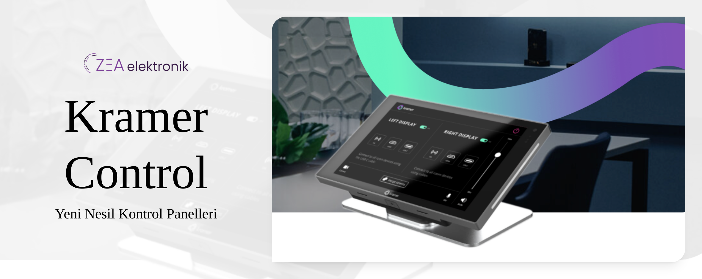 Meet New Generation Control Panels of Kramer